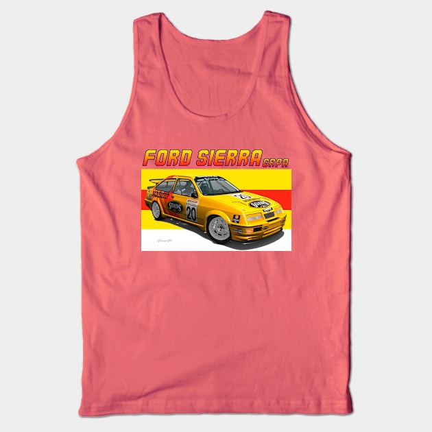 GrA Ford Sierra RS Cosworth Tank Top by PjesusArt